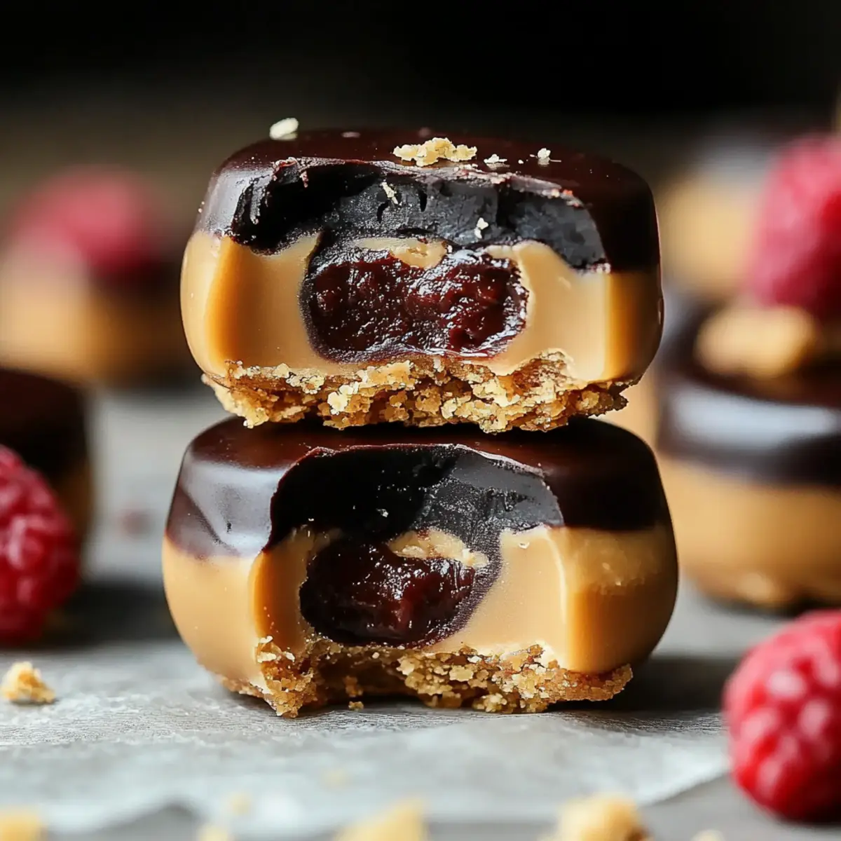 Healthy Twix Bites