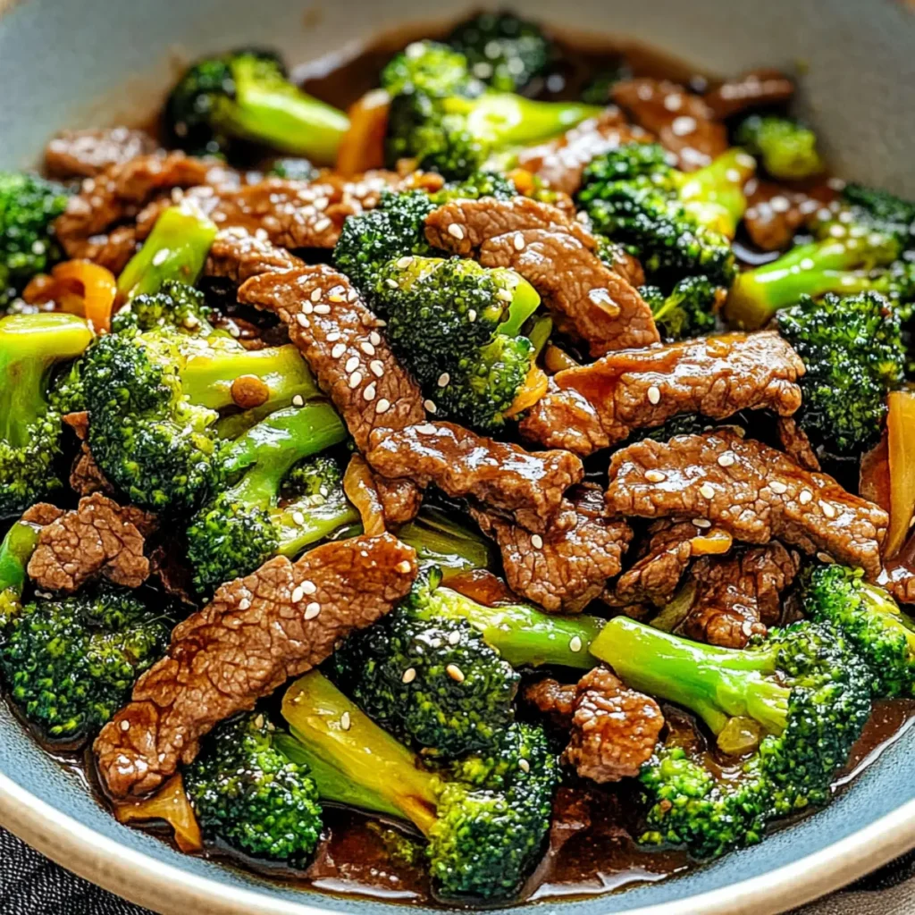 Quick 15 Minute Beef and Broccoli Stir Fry