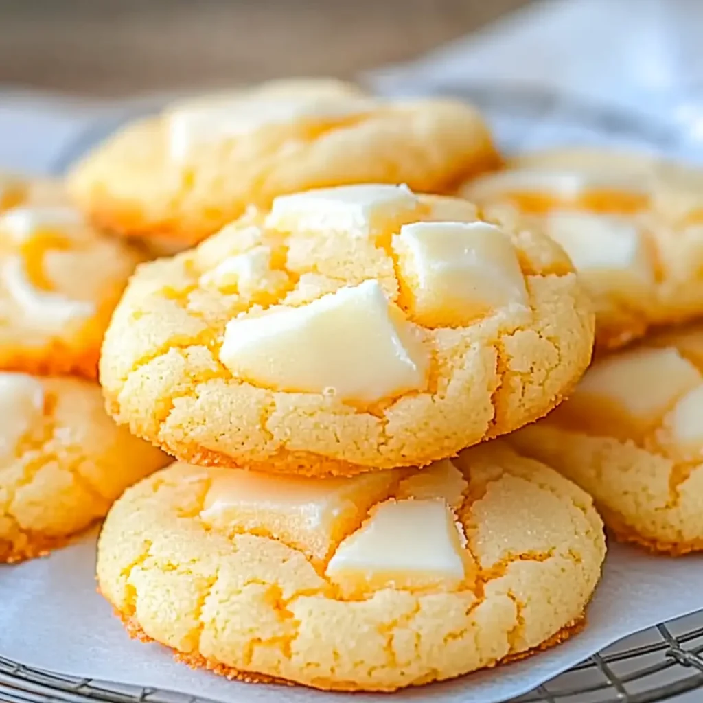 Orange Creamsicle Cookies