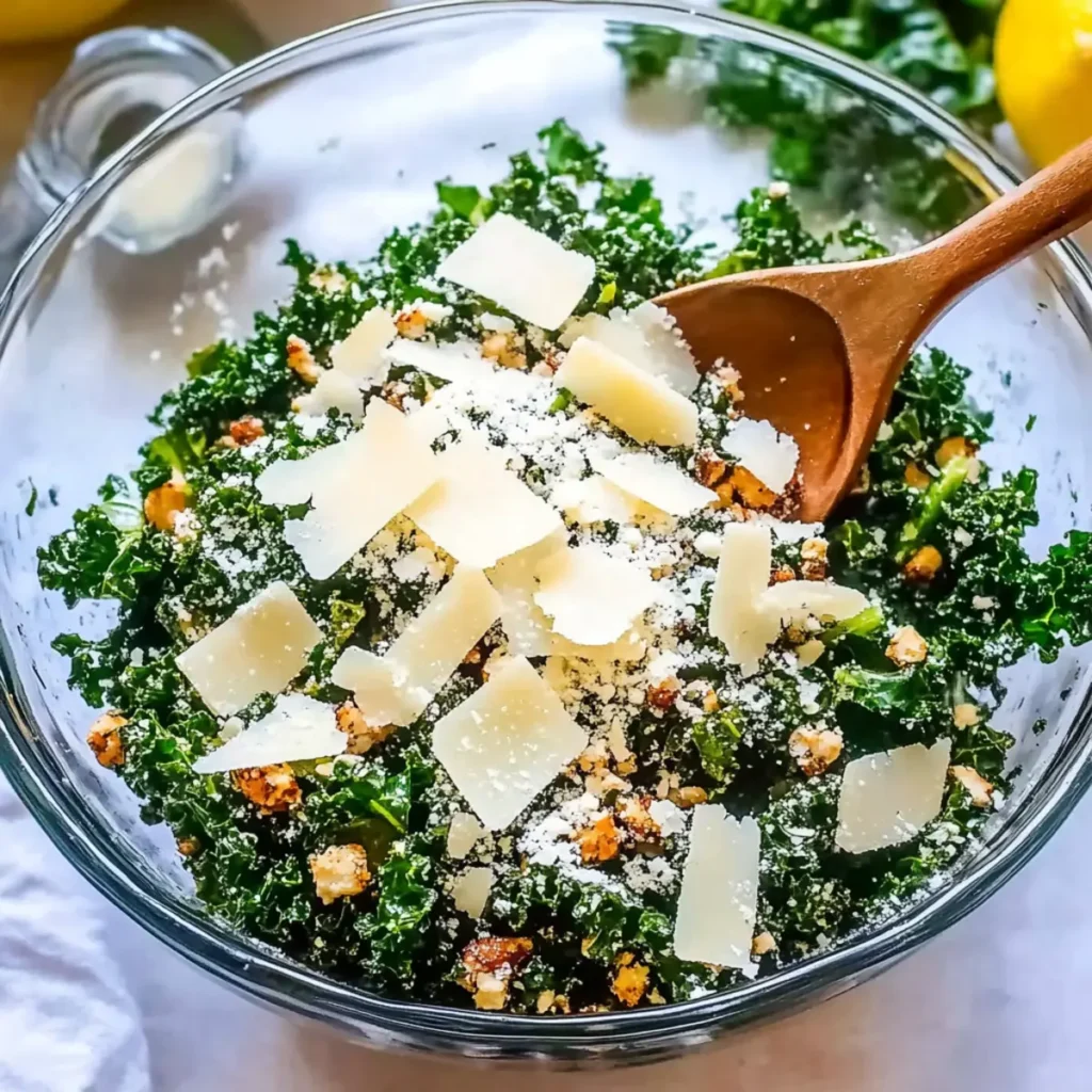 Lemon Parmesan Kale Crunch Bowl