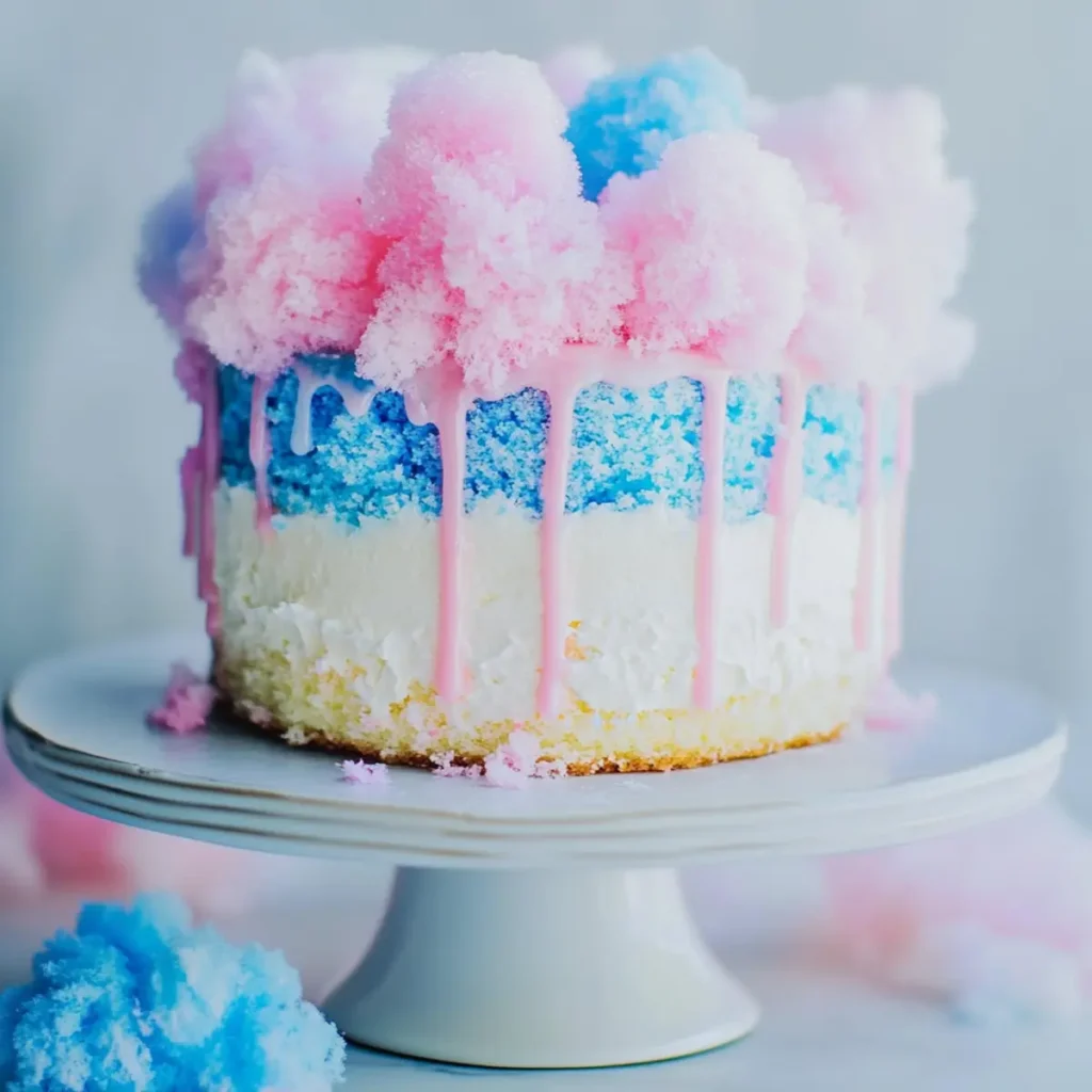 Cotton Candy Cake