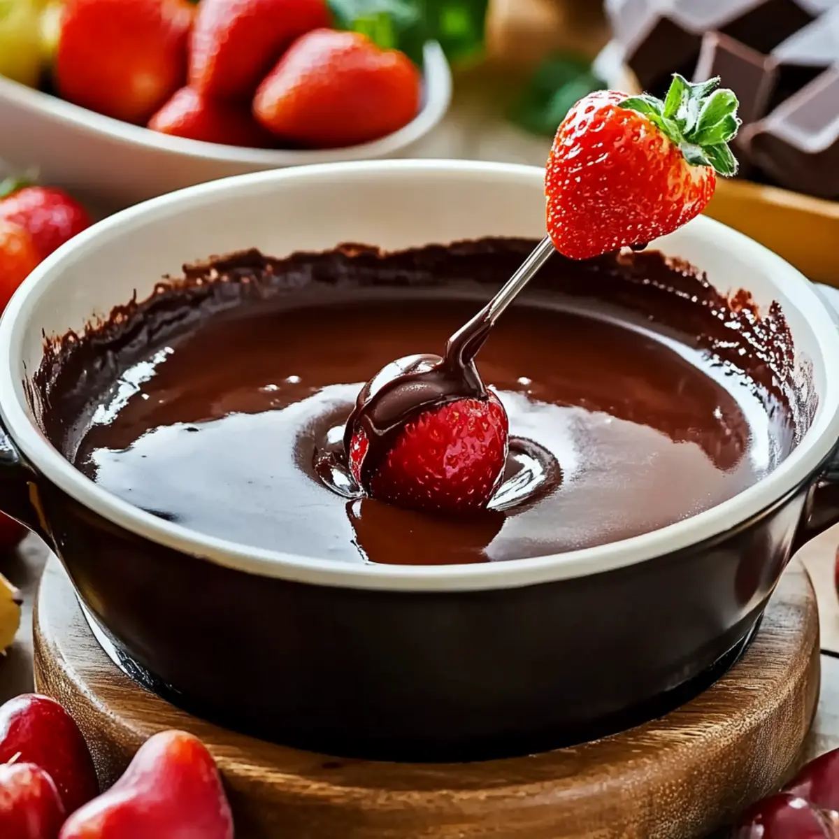 Ultimate Chocolate Fondue