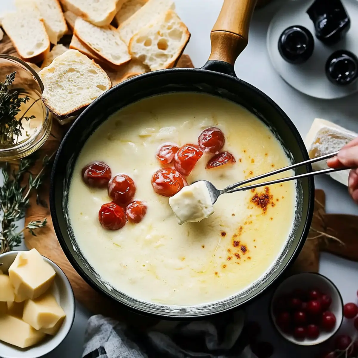Cheese Fondue for Two