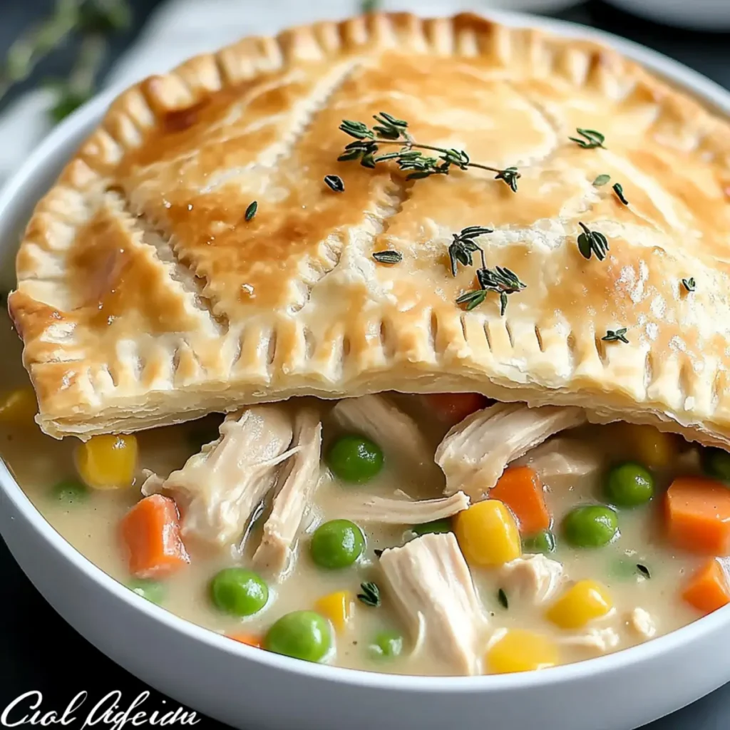Crockpot Chicken Pot Pie