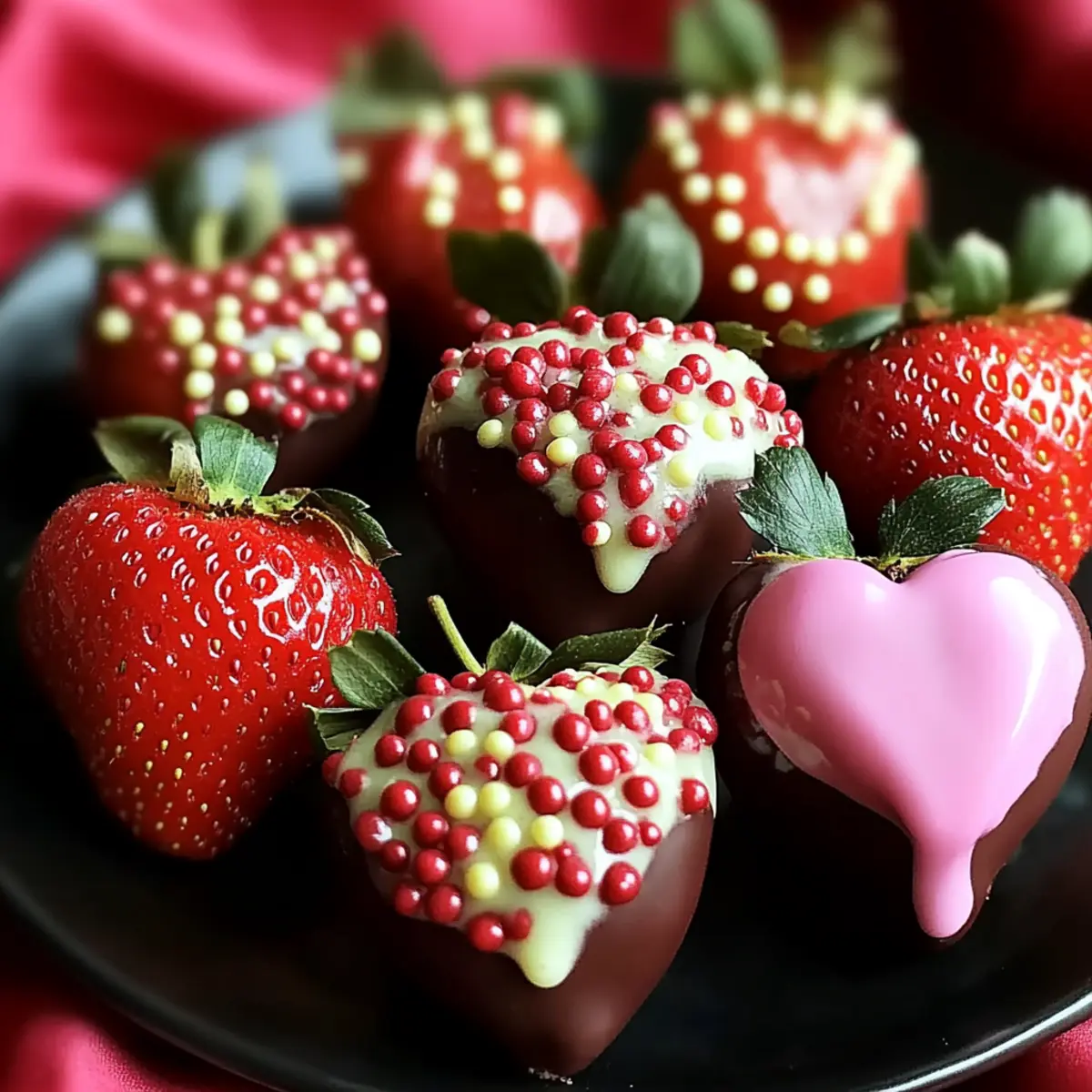 Decadent Valentine’s Dipped Strawberries and Raspberries Recipe