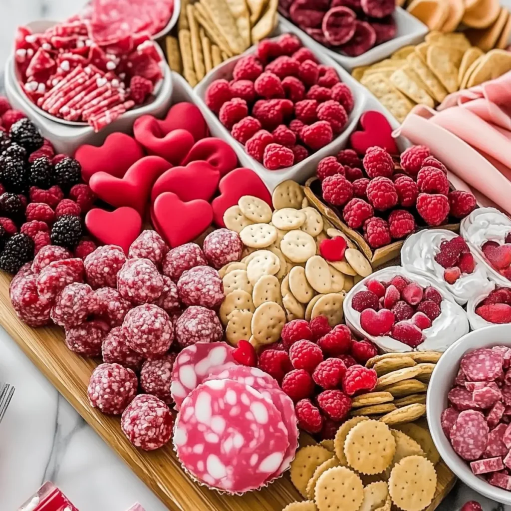 Valentine's Day Dessert Charcuterie Board
