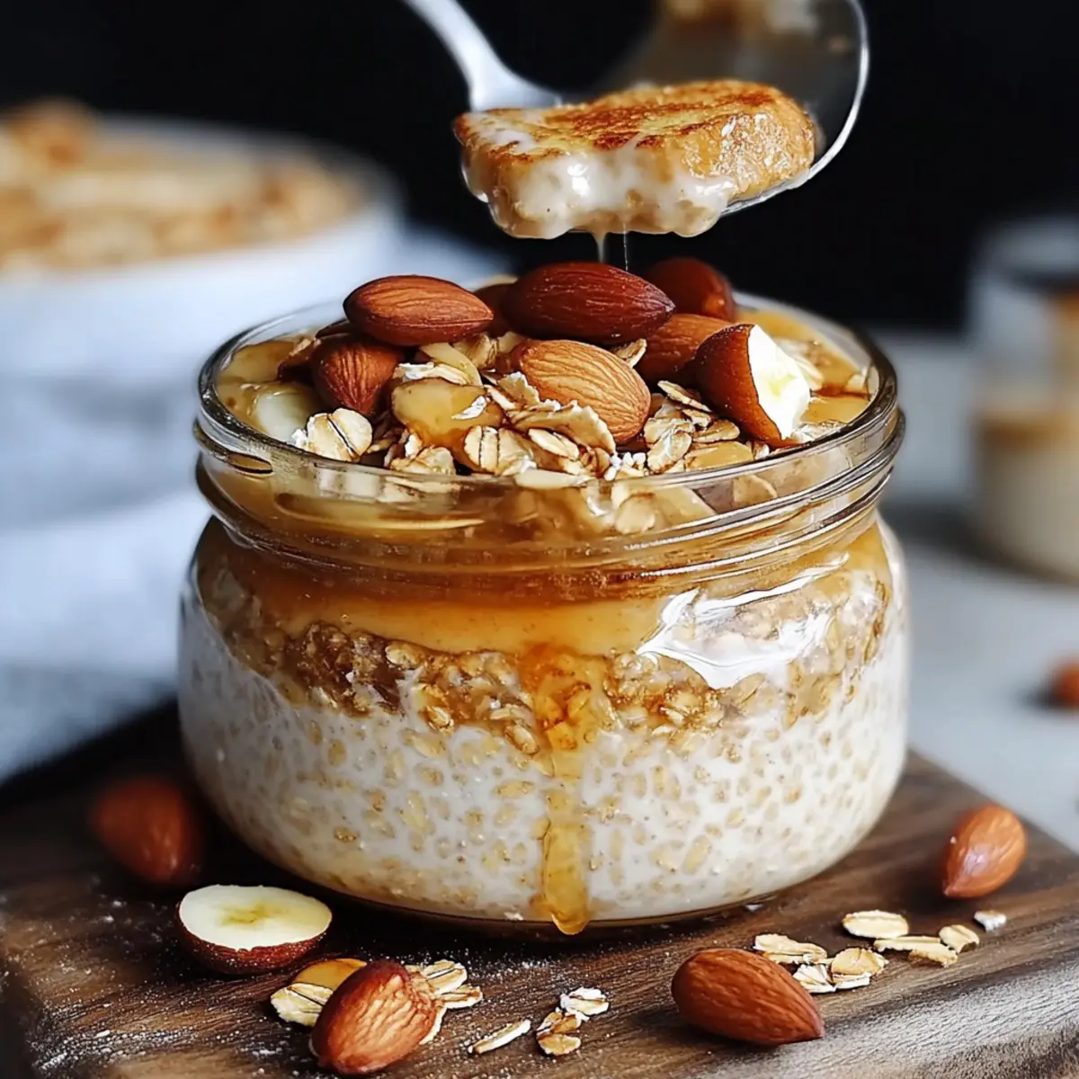 French Toast Overnight Oats