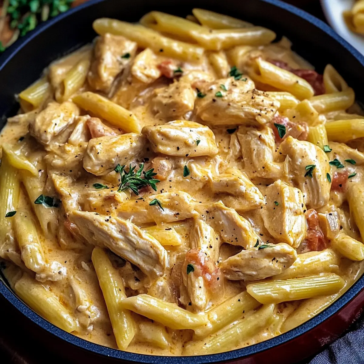 Tuscan Chicken Pasta