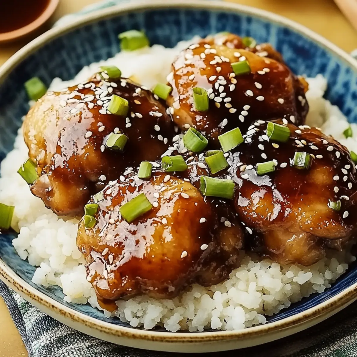 Delicious Shoyu Chicken Thighs with Ginger Soy Glaze Recipe