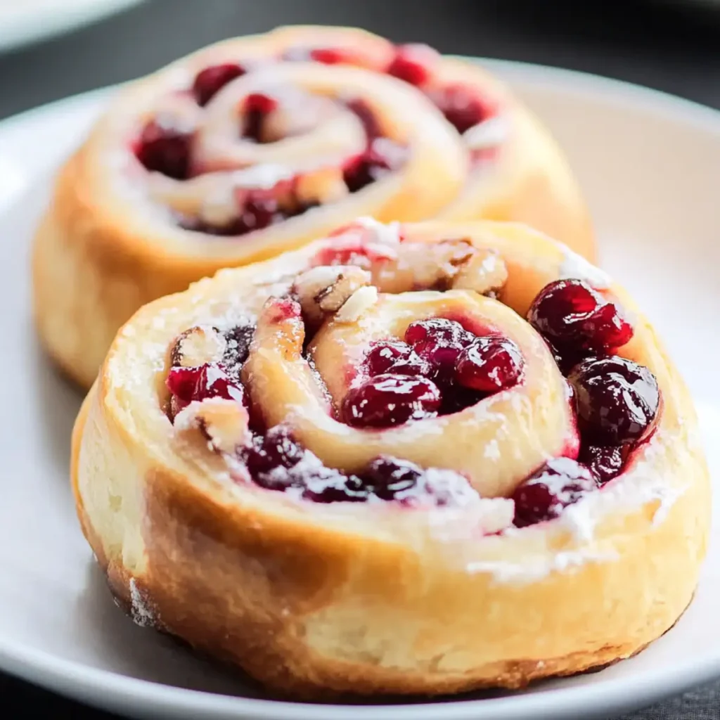 Cranberry Orange Sweet Rolls