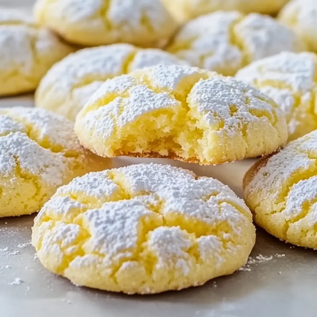 Delicious Gluten Free Lemon Crinkle Cookies Recipe You'll Love