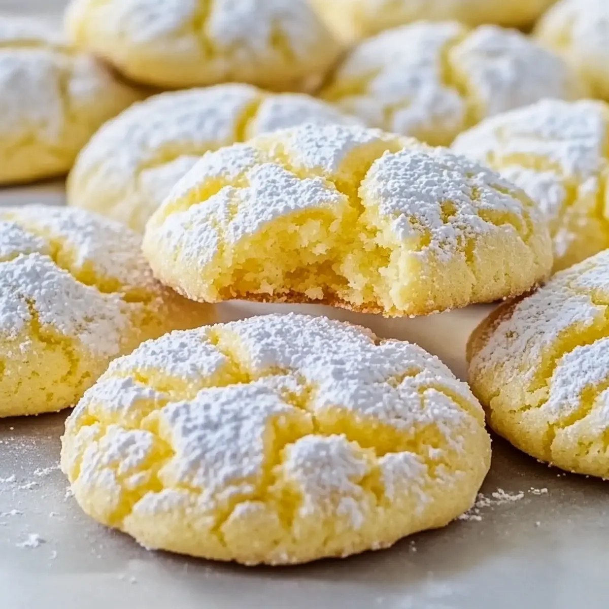 Delicious Gluten Free Lemon Crinkle Cookies Recipe You'll Love