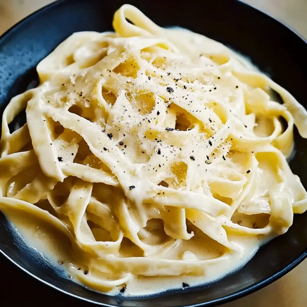 Classic Creamy Italian Fettuccine Alfredo