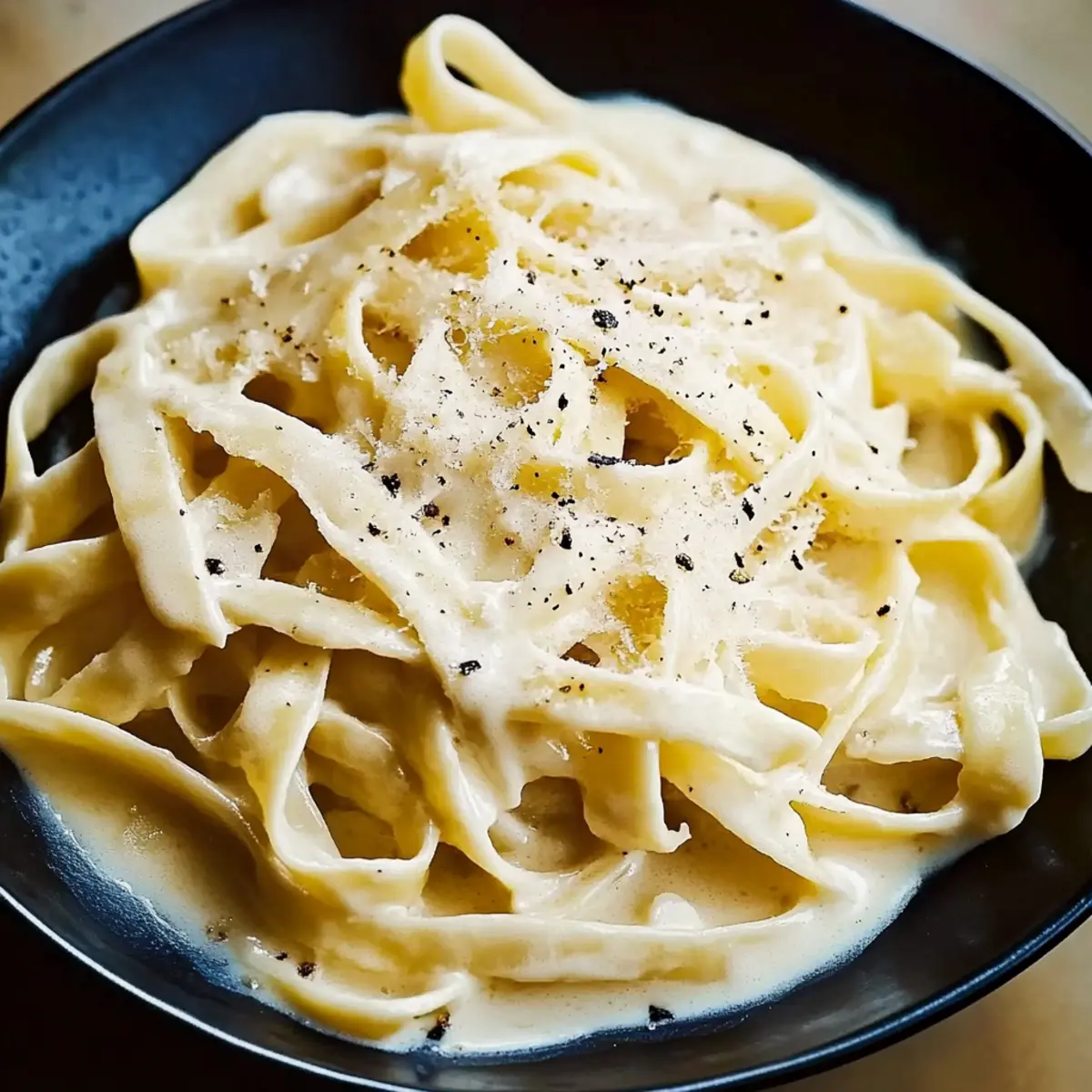 Classic Creamy Italian Fettuccine Alfredo