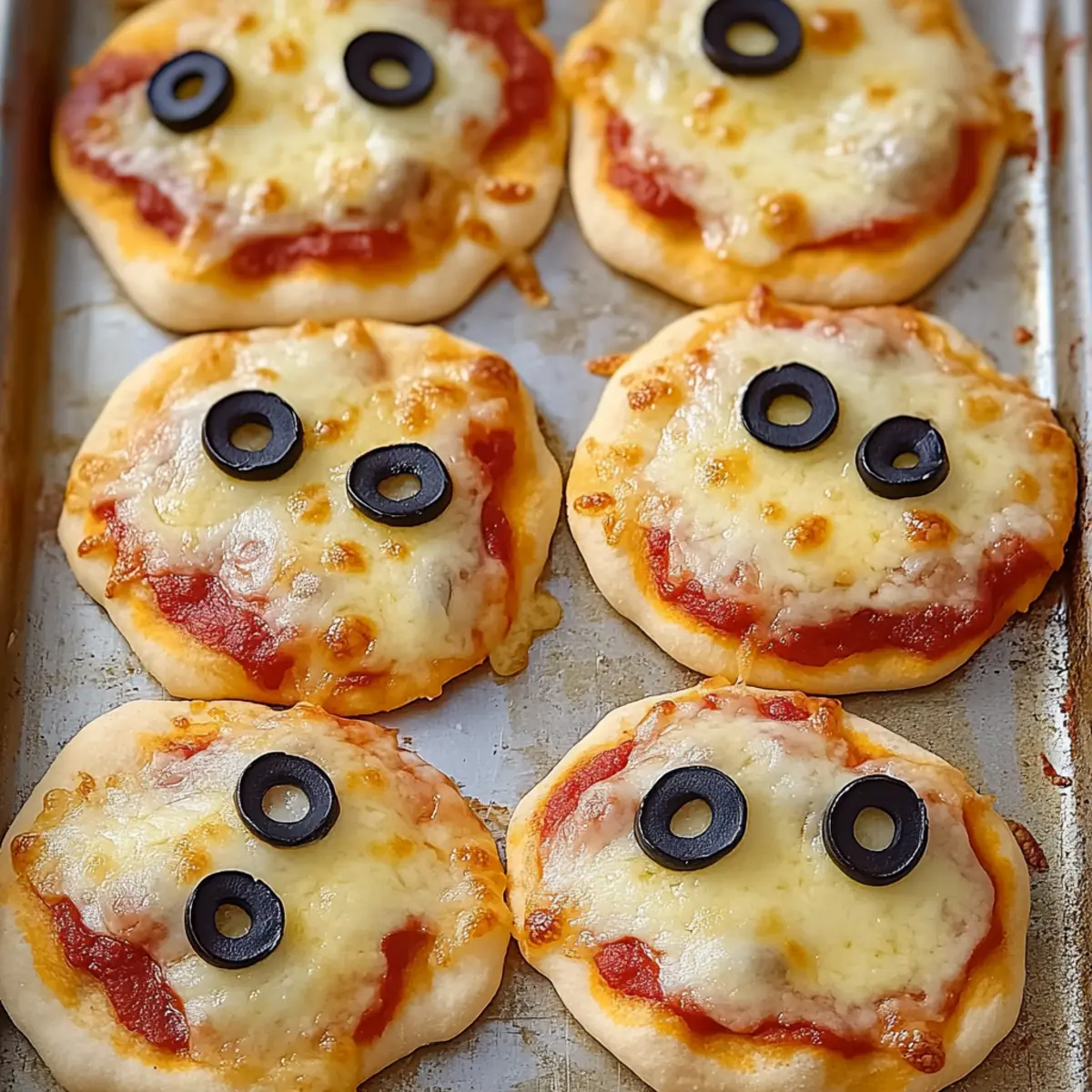 Delicious Mini Homemade Cheese Pizzas Recipe for Easy Snacking
