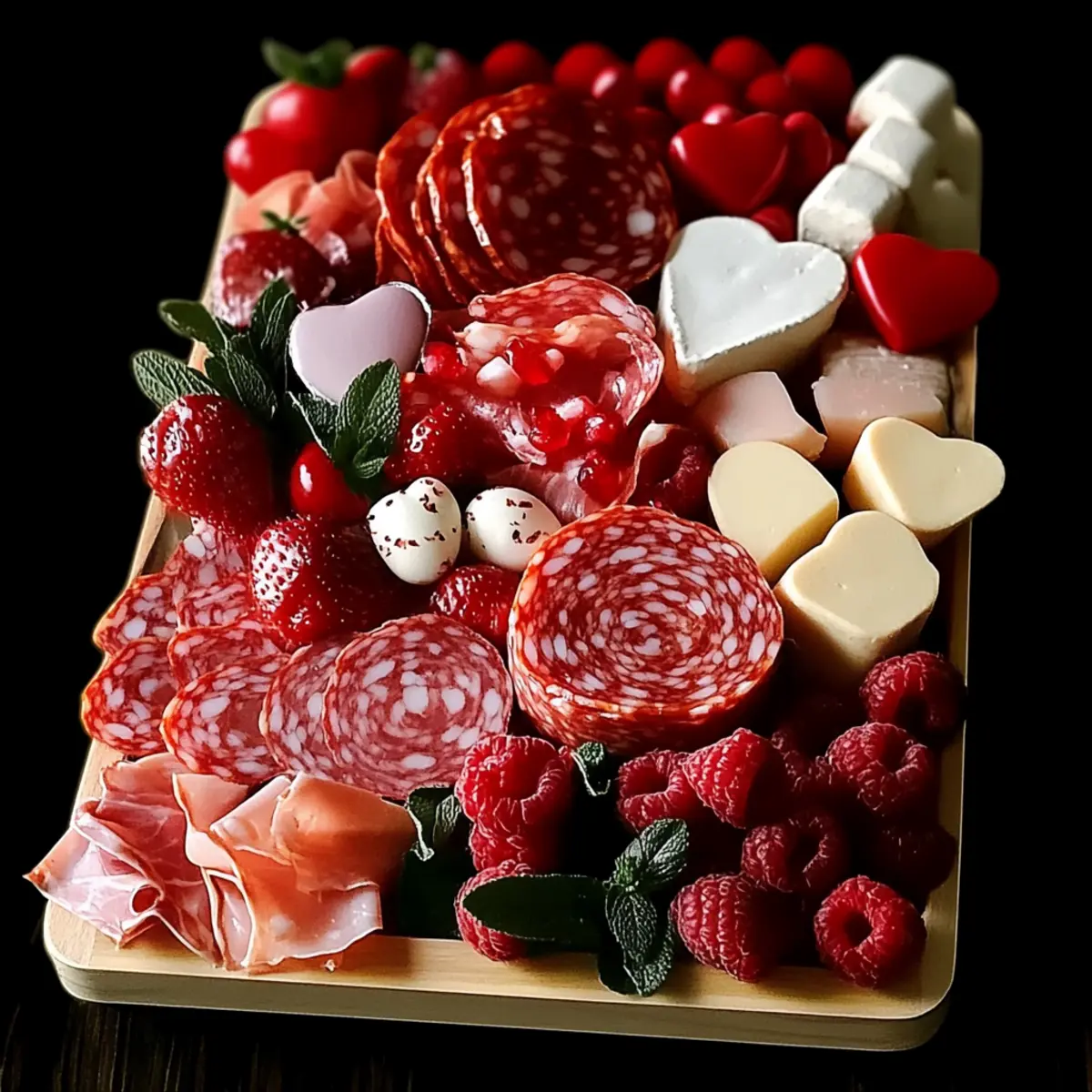 Mini Valentine Charcuterie Board Recipe for a Romantic Snack