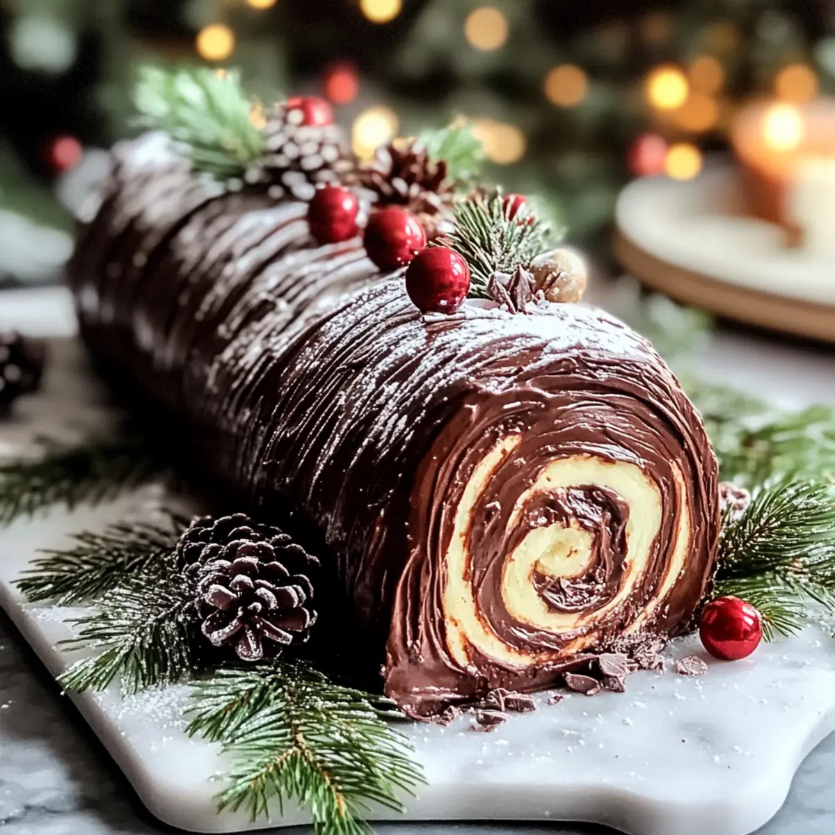 Delicious Traditional Chocolate Yule Log Recipe for Festive Celebrations