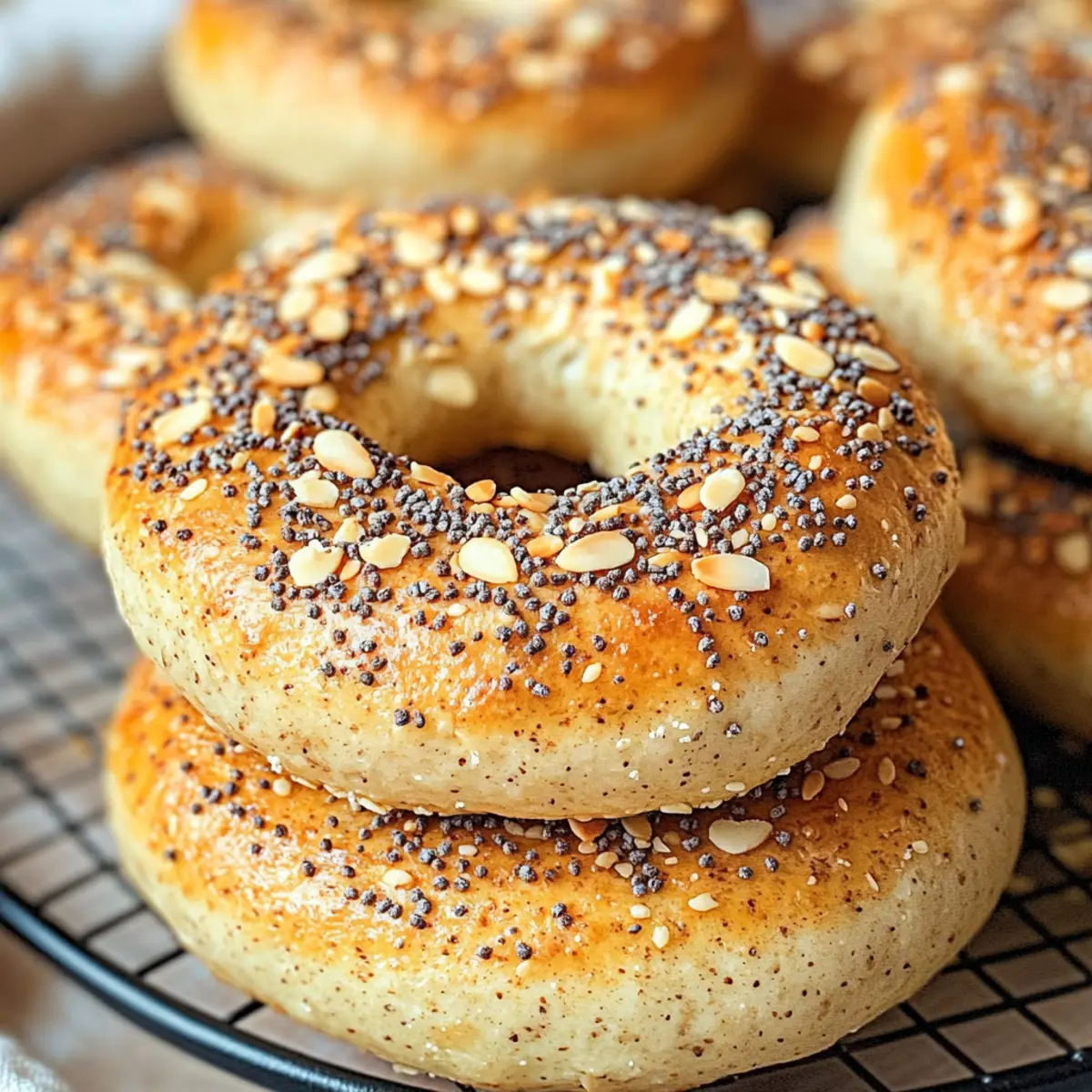 Almond Flour Low-Carb Bagels