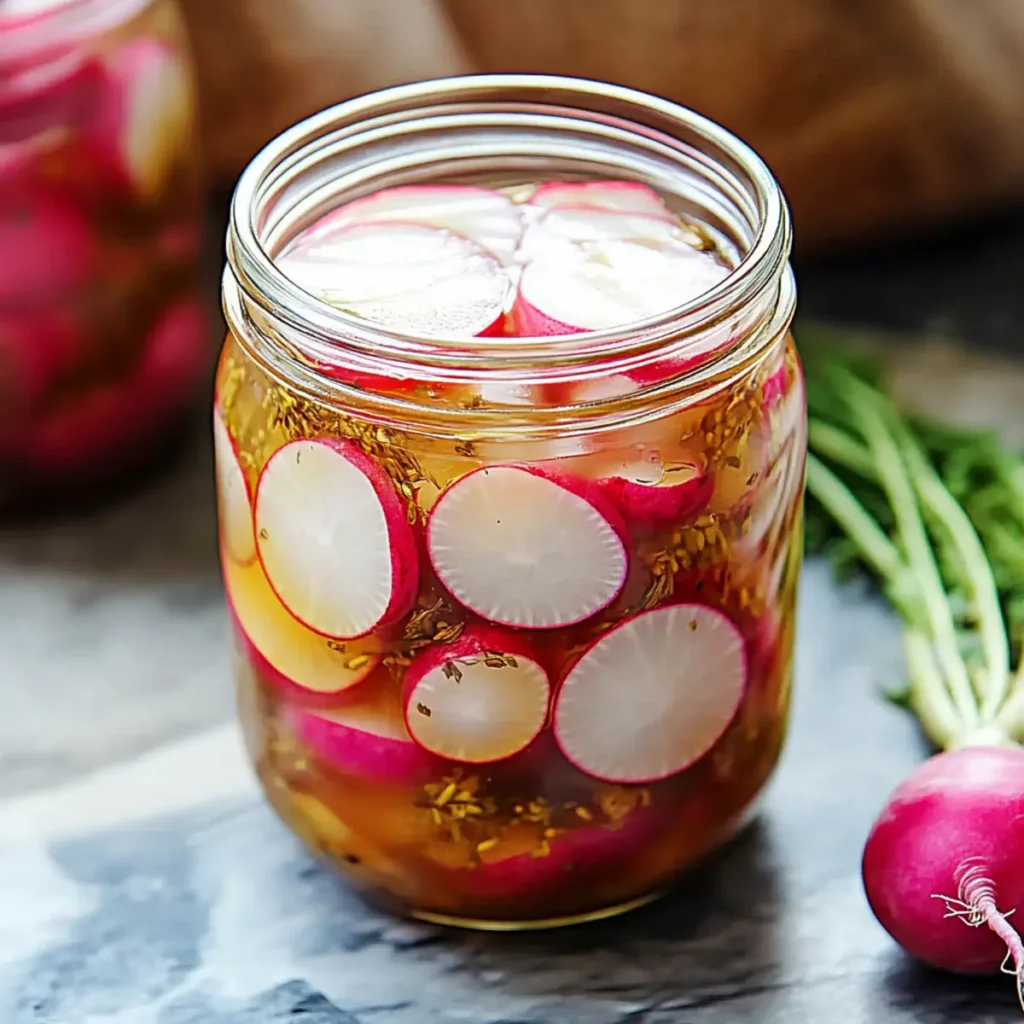 Refrigerator Sweet Pickled Radish