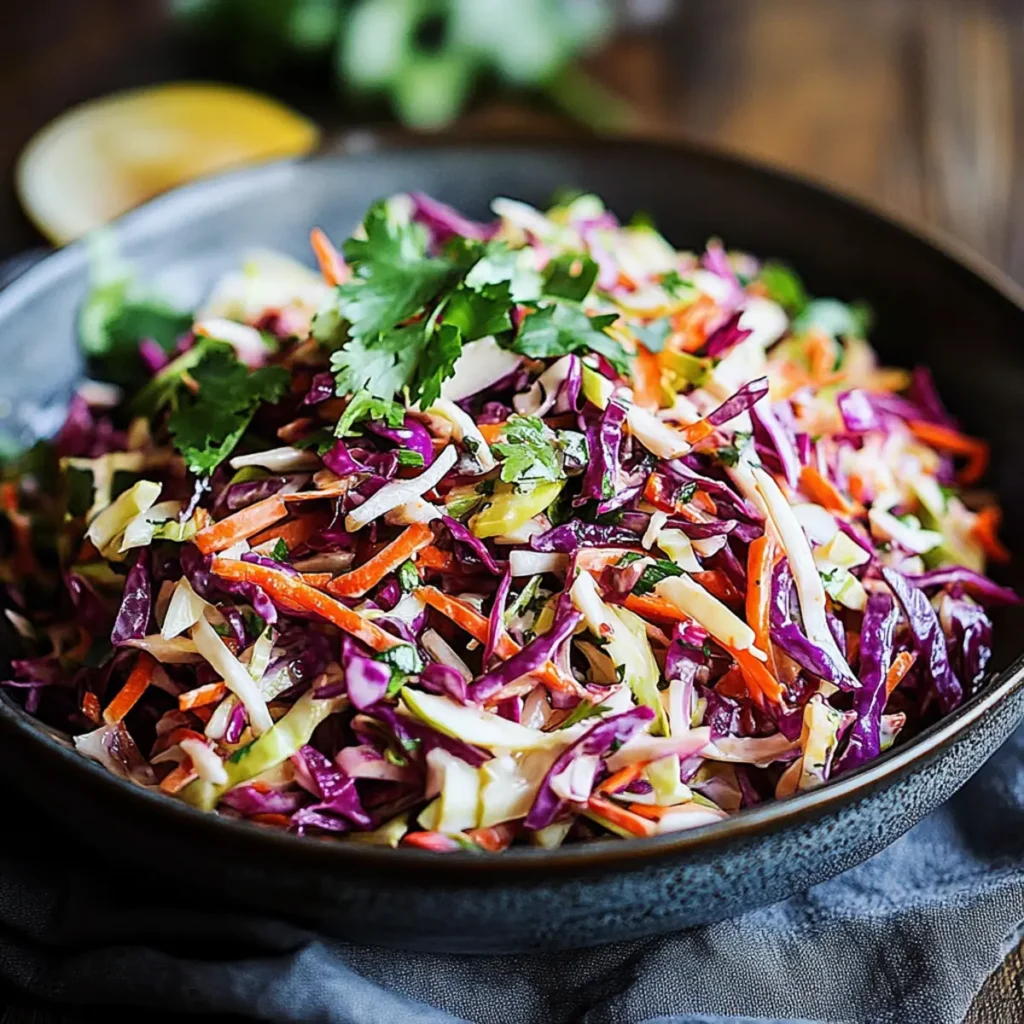 Rainbow Winter Slaw