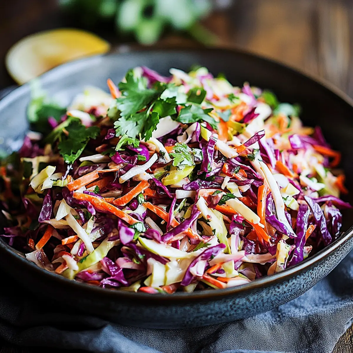 Rainbow Winter Slaw
