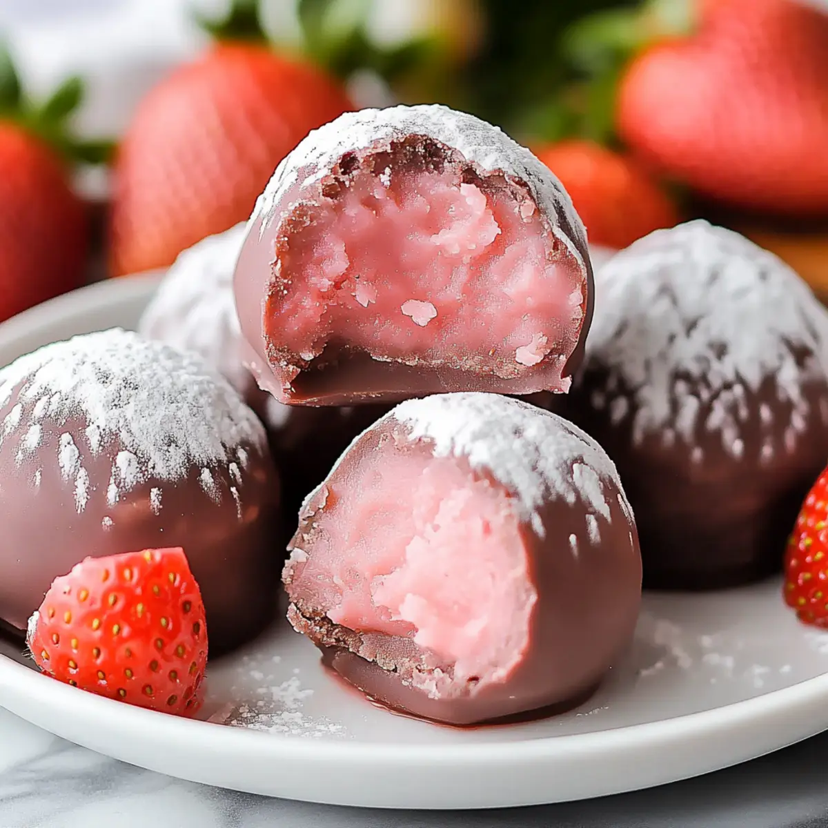 Delicious Strawberry Truffles Recipe for Sweet Treat Lovers