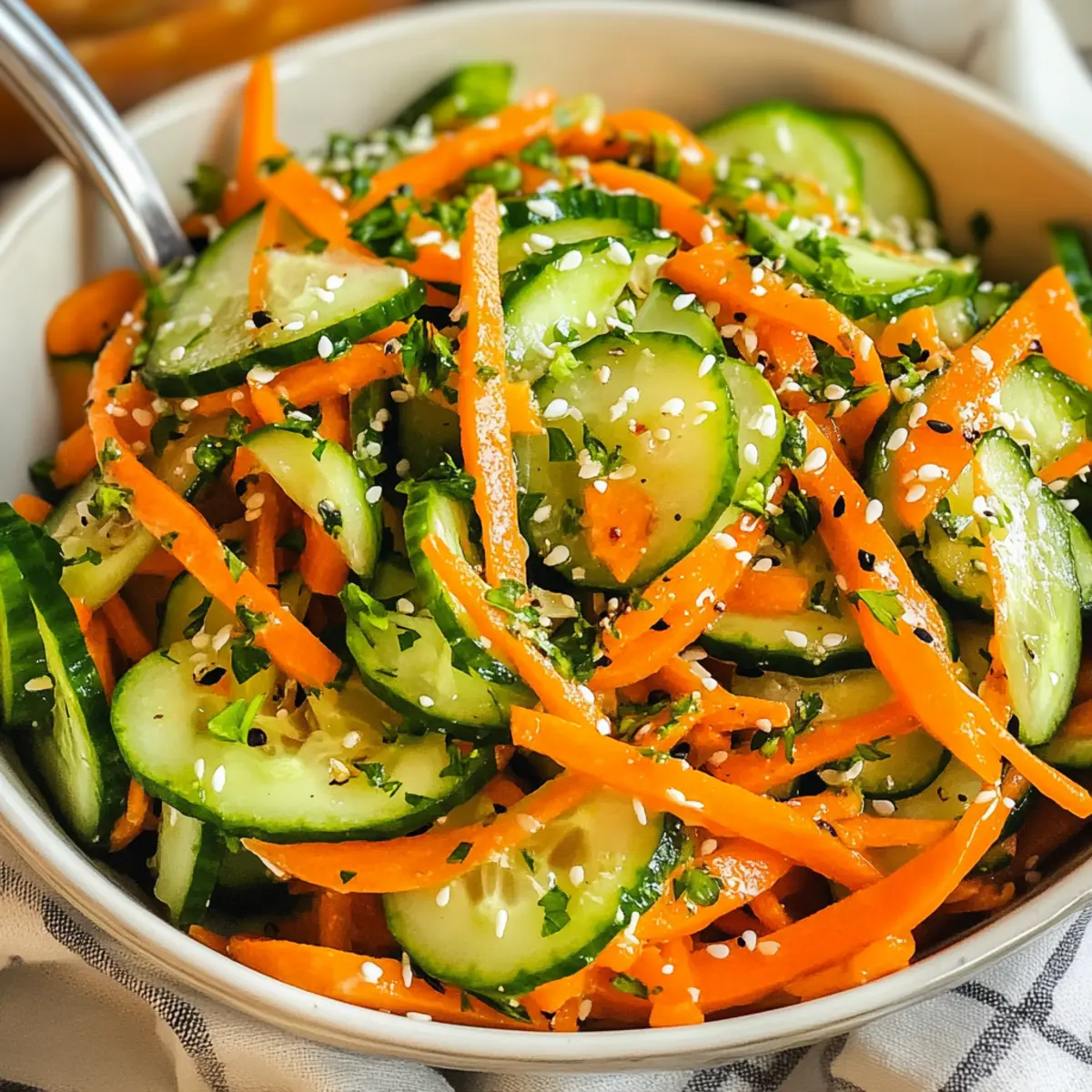Carrot Cucumbers Salad