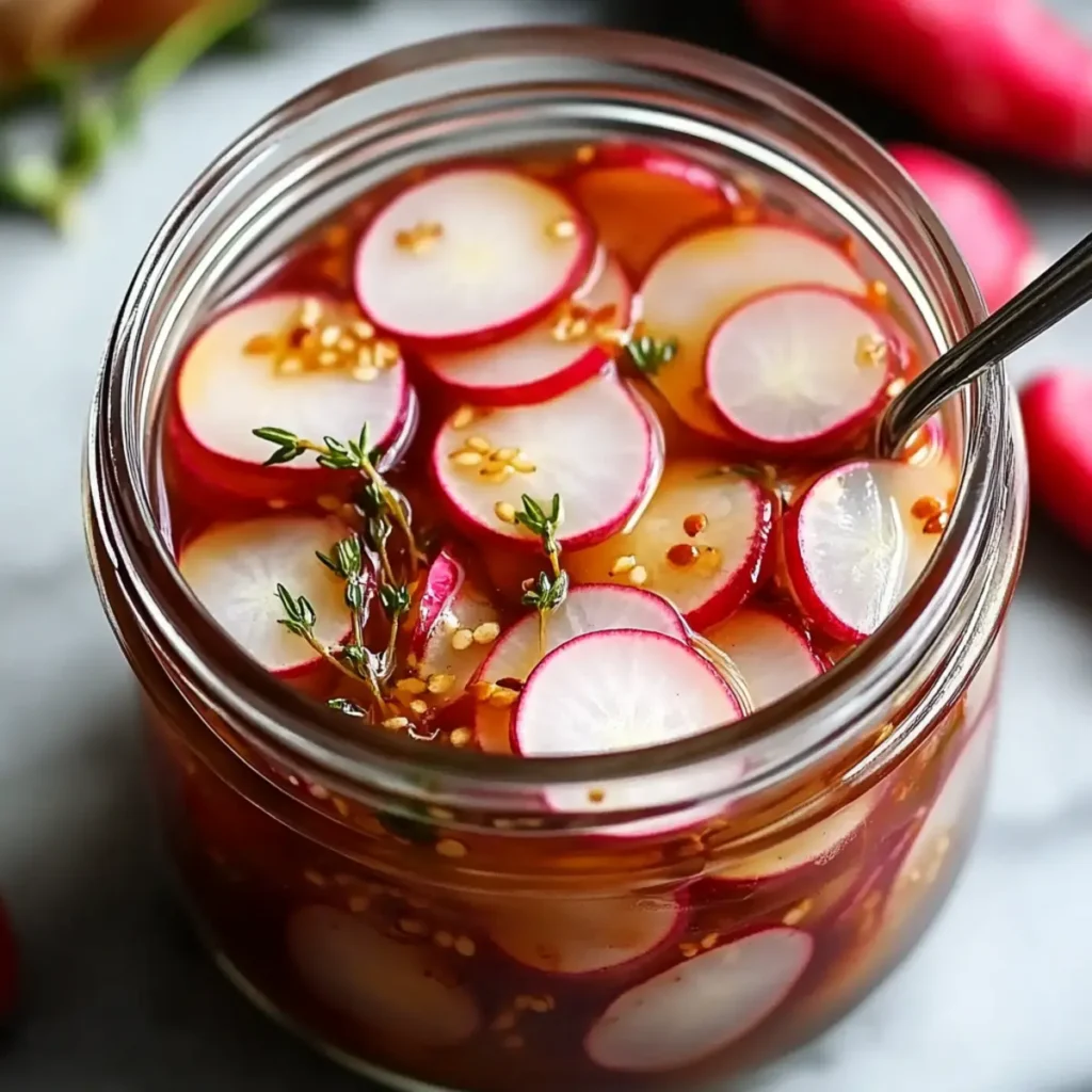 Easy Pickled Radish