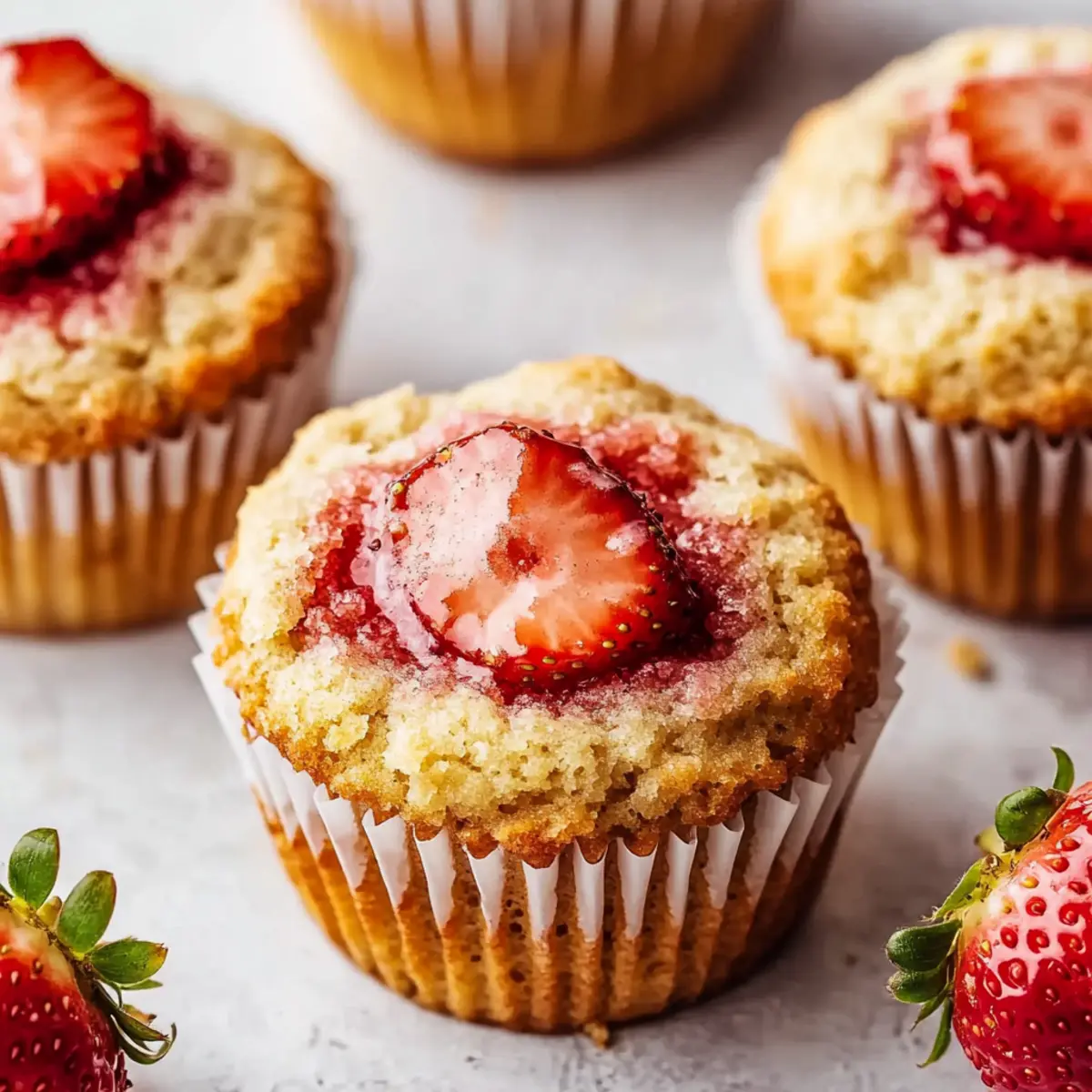 Strawberry Muffins