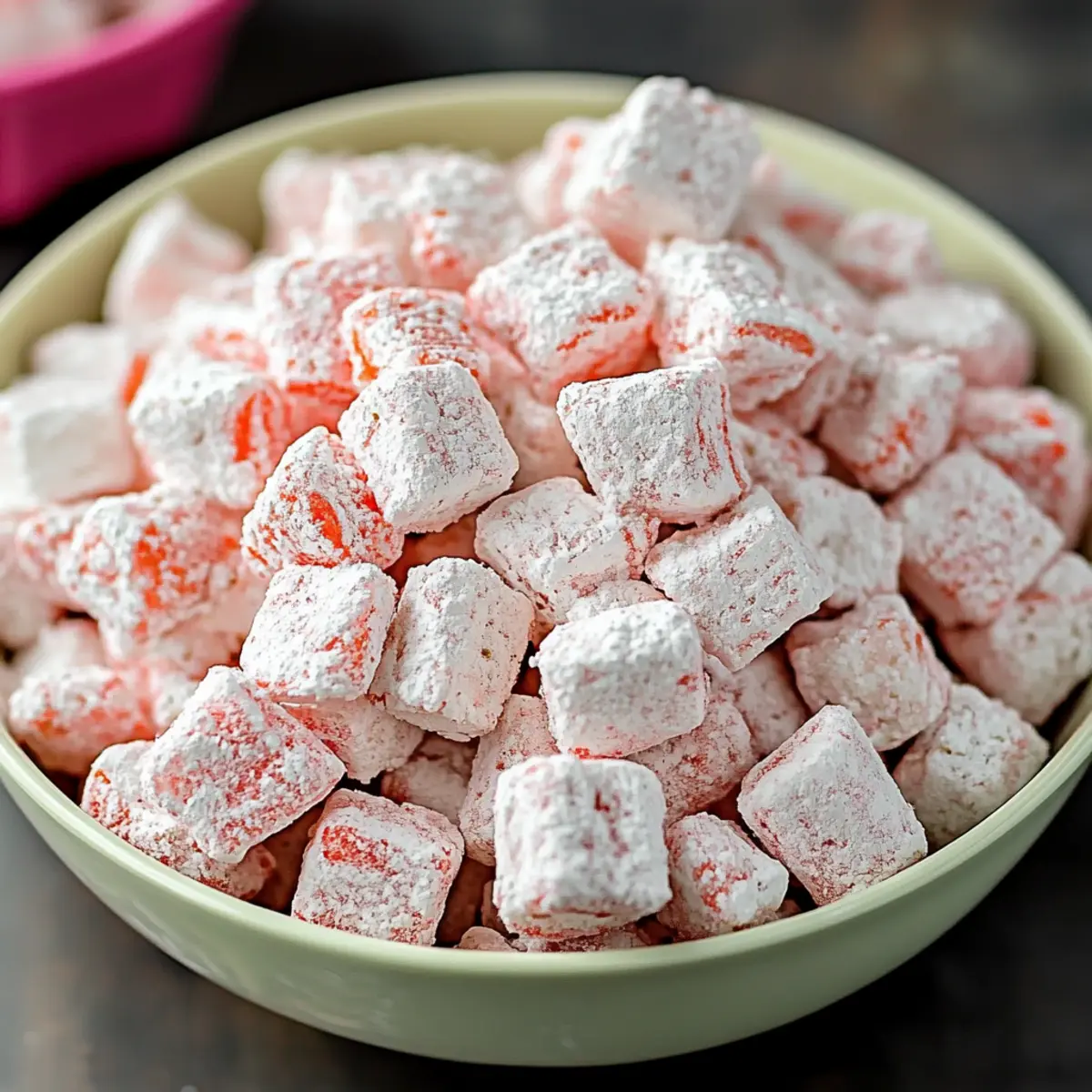 Strawberry Shortcake Puppy Chow