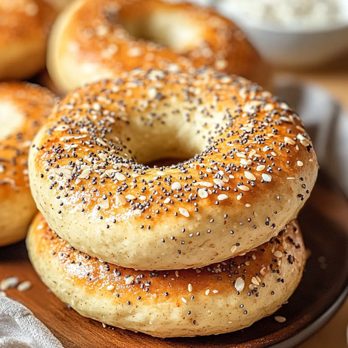 Almond Flour Low-Carb Bagels
