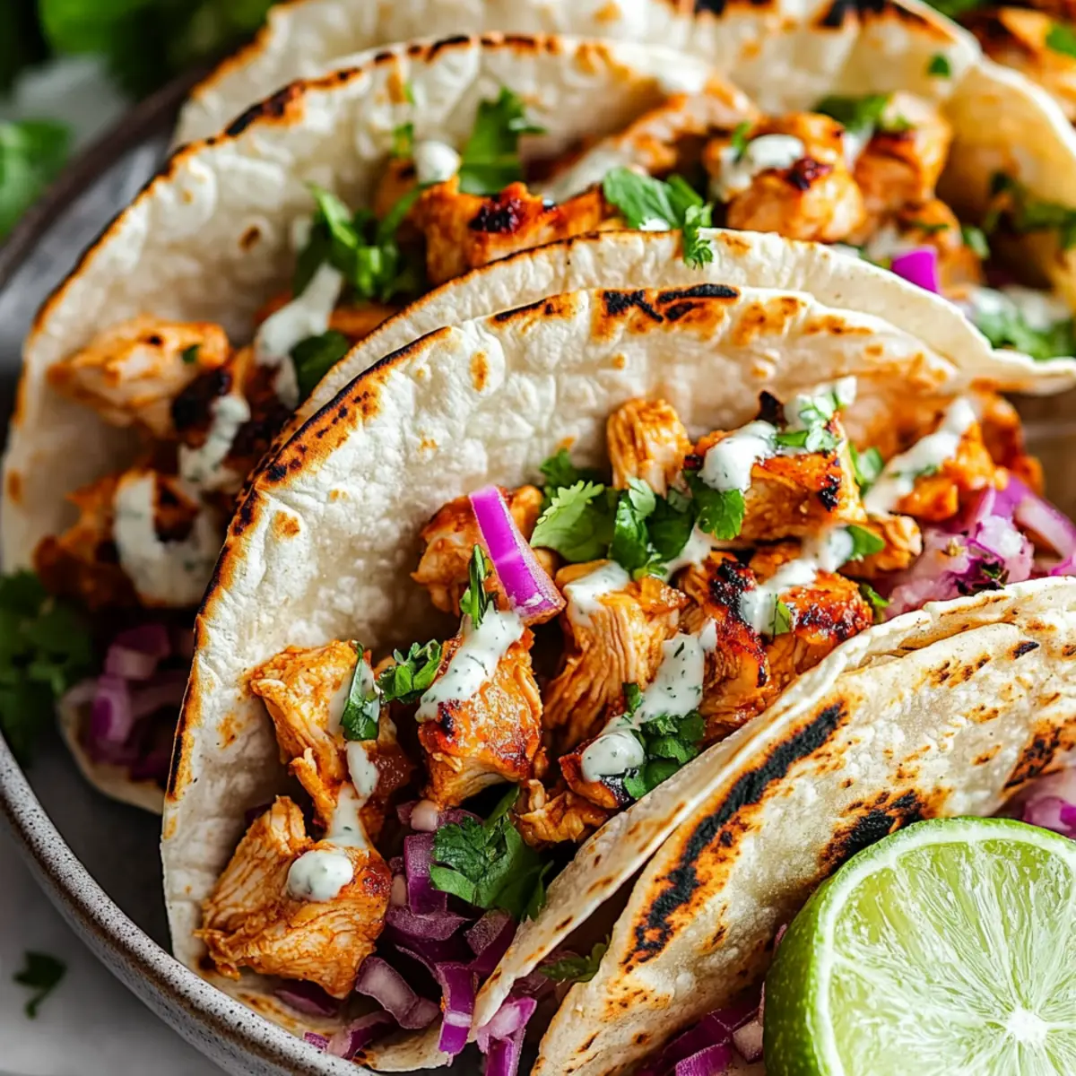Chicken Street Tacos