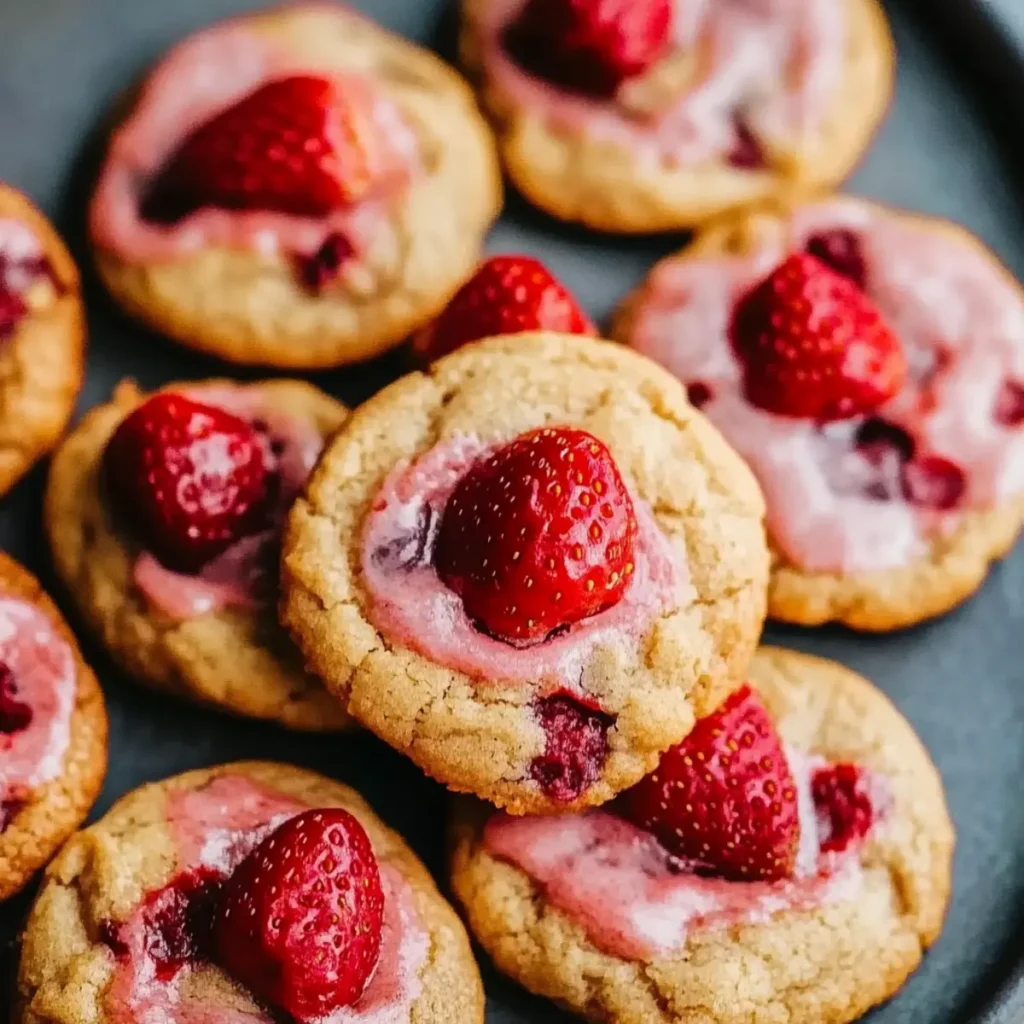 Strawberry Cookies