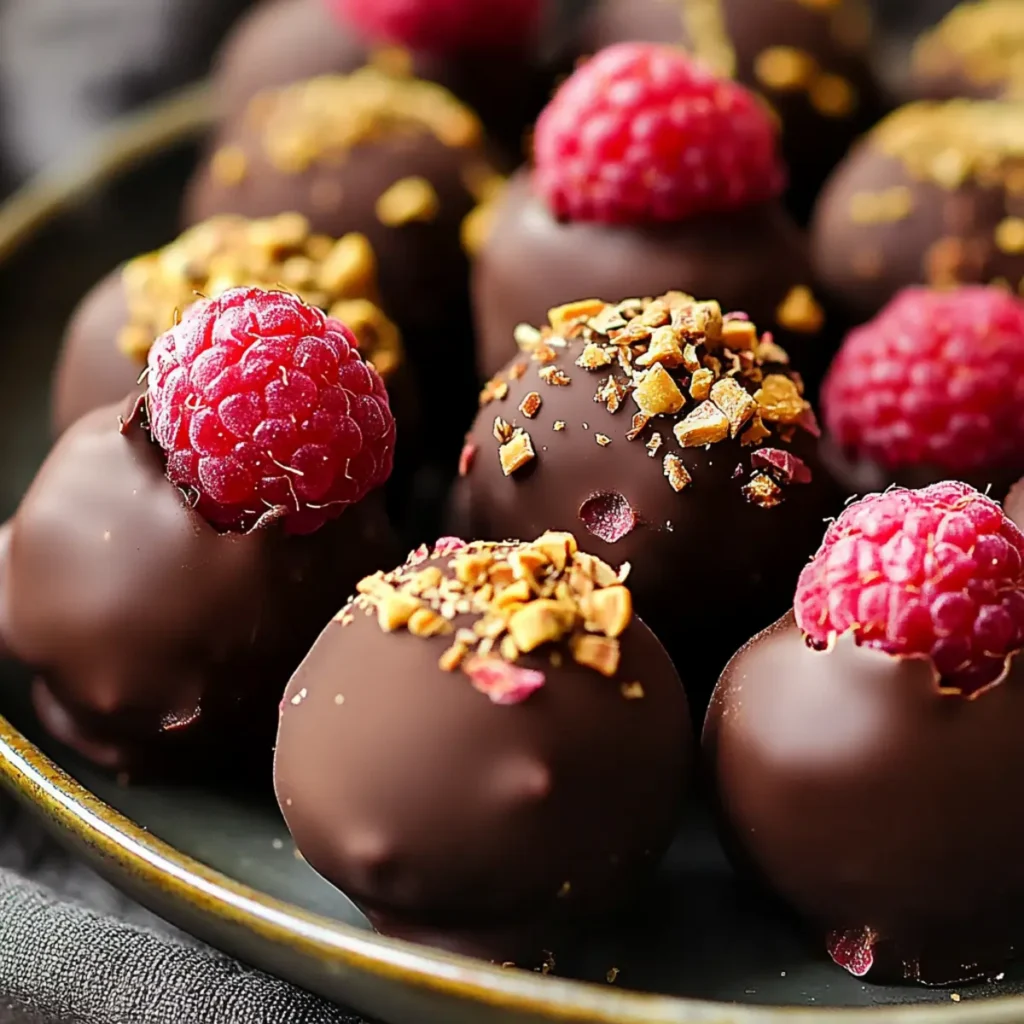 Decadent Raspberry Chocolate Truffles Recipe for Sweet Indulgence