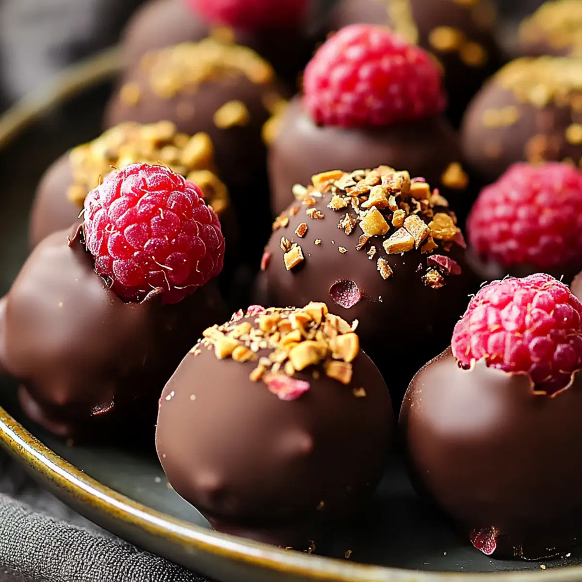 Decadent Raspberry Chocolate Truffles Recipe for Sweet Indulgence