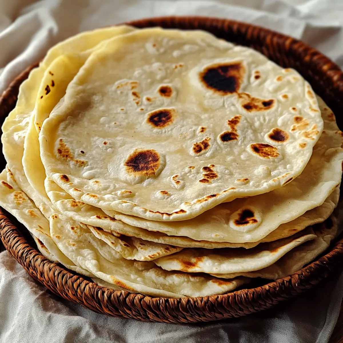 Homemade Flour Tortillas