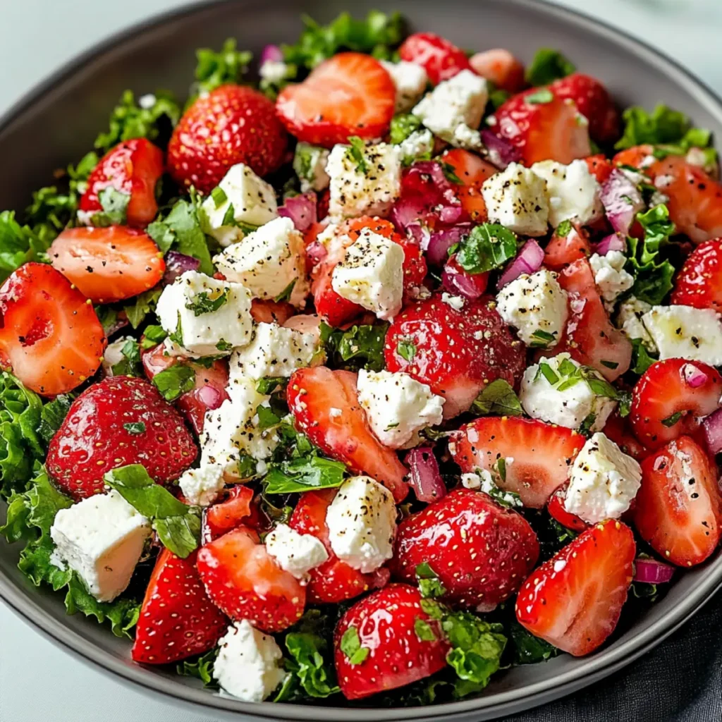 Strawberry Feta Salad