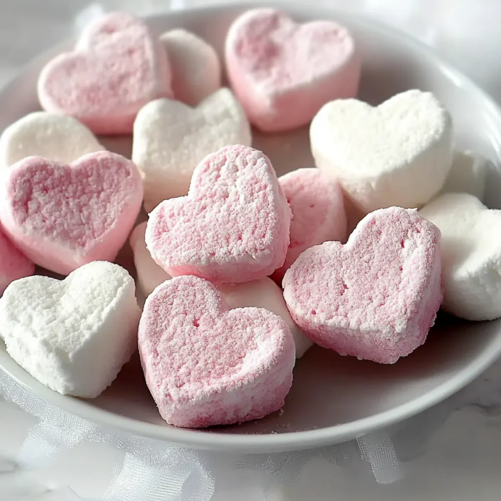 Heart-Shaped Marshmallows