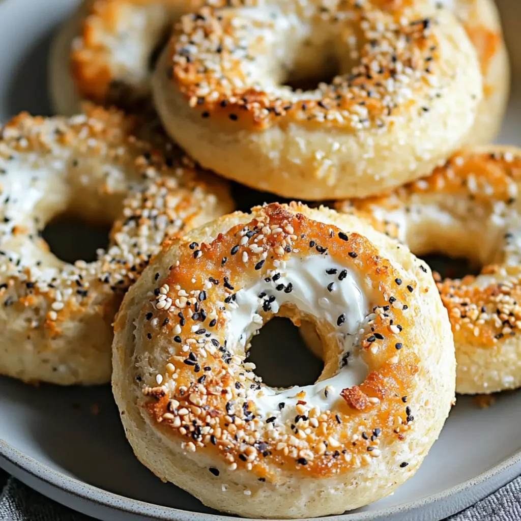 4-Ingredient Greek Yogurt Bagels