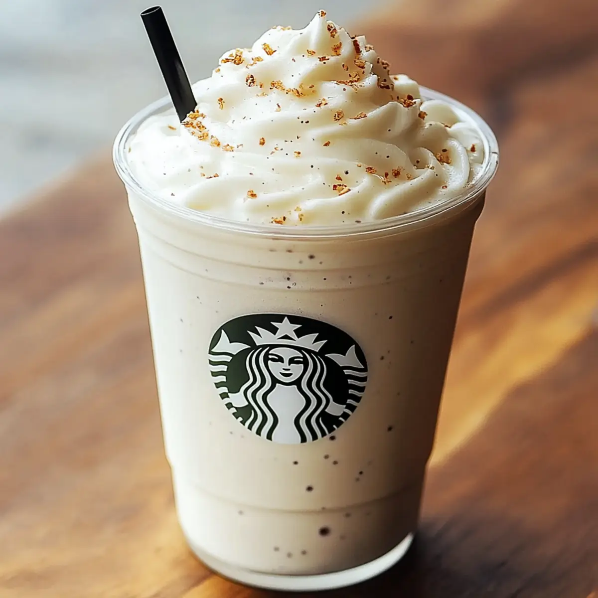 Deliciously Creamy Vanilla Bean Frappuccino Recipe
